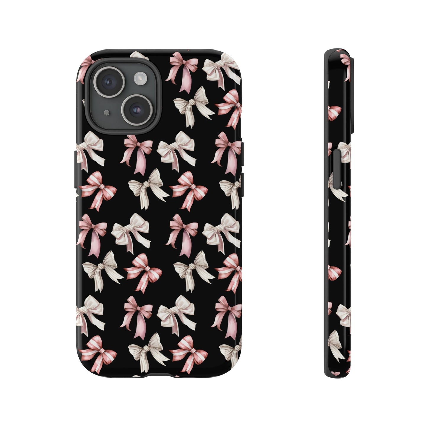 Bow Phone Case Black