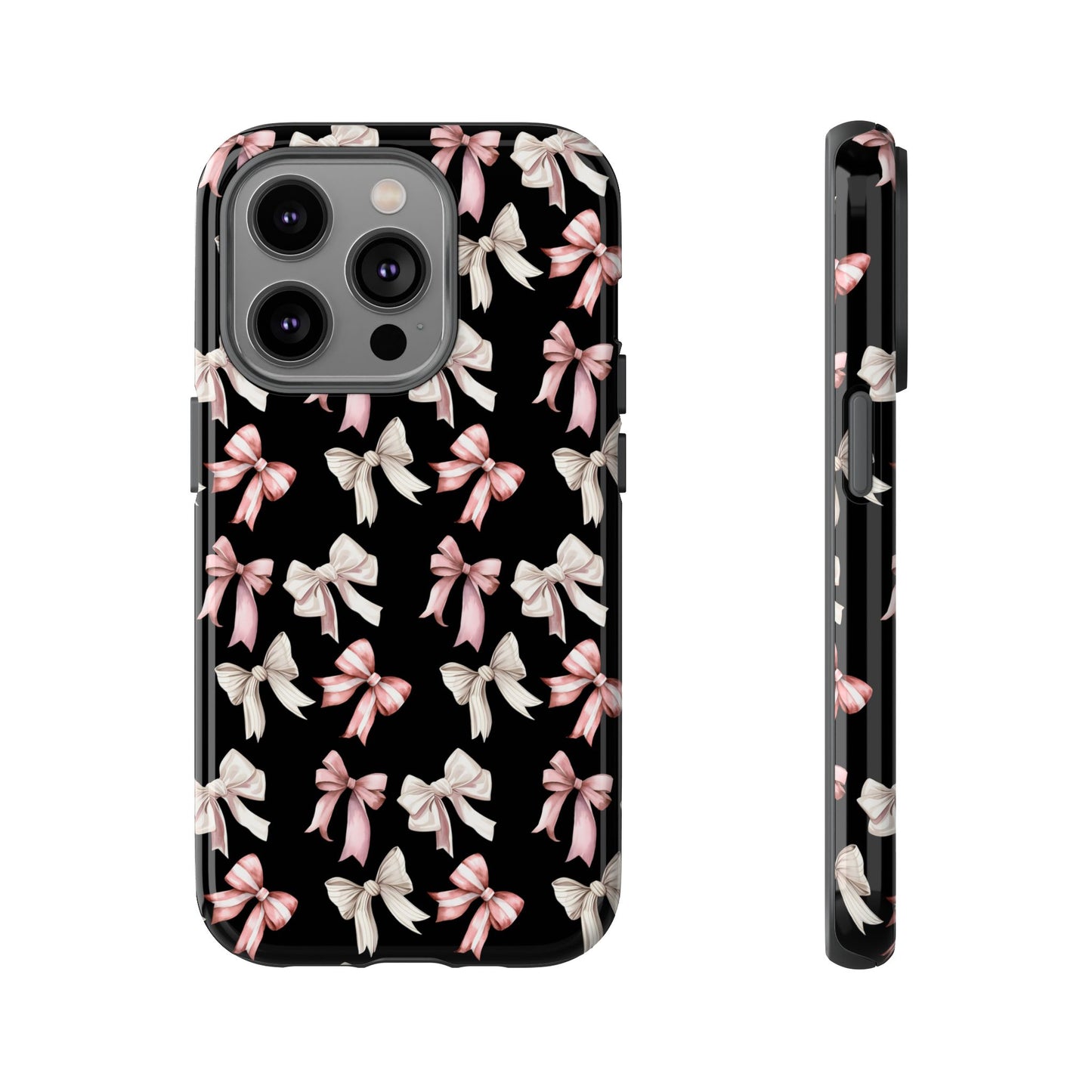 Bow Phone Case Black