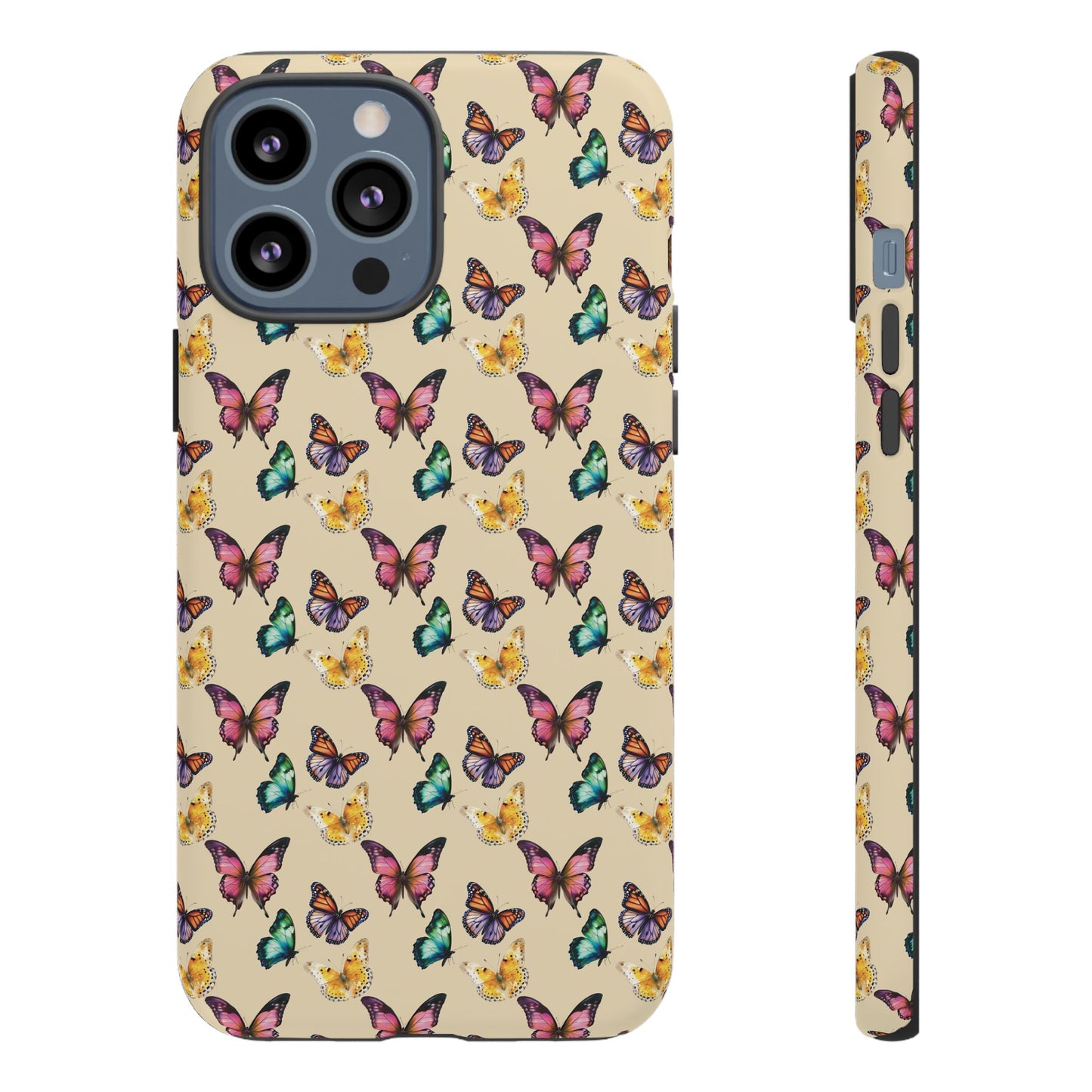 Butterfly Phone Case Cream