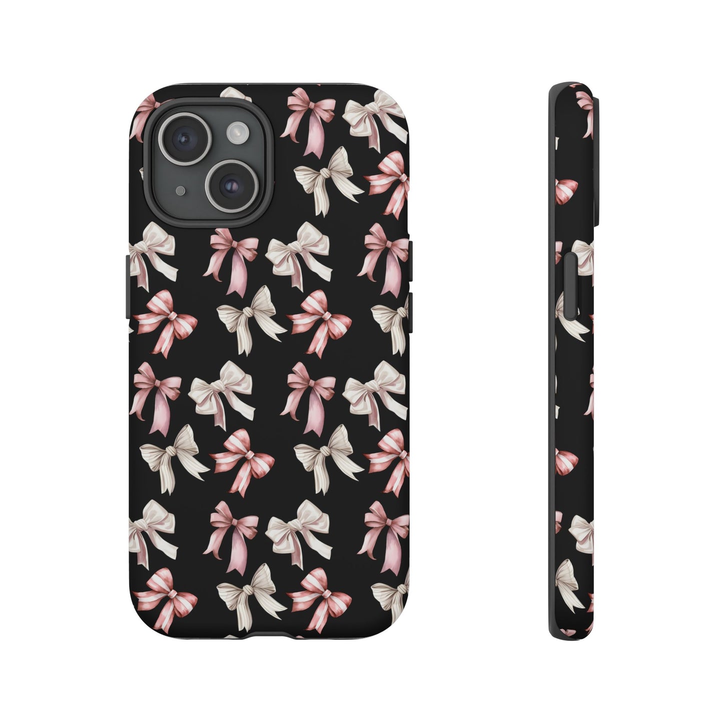 Bow Phone Case Black