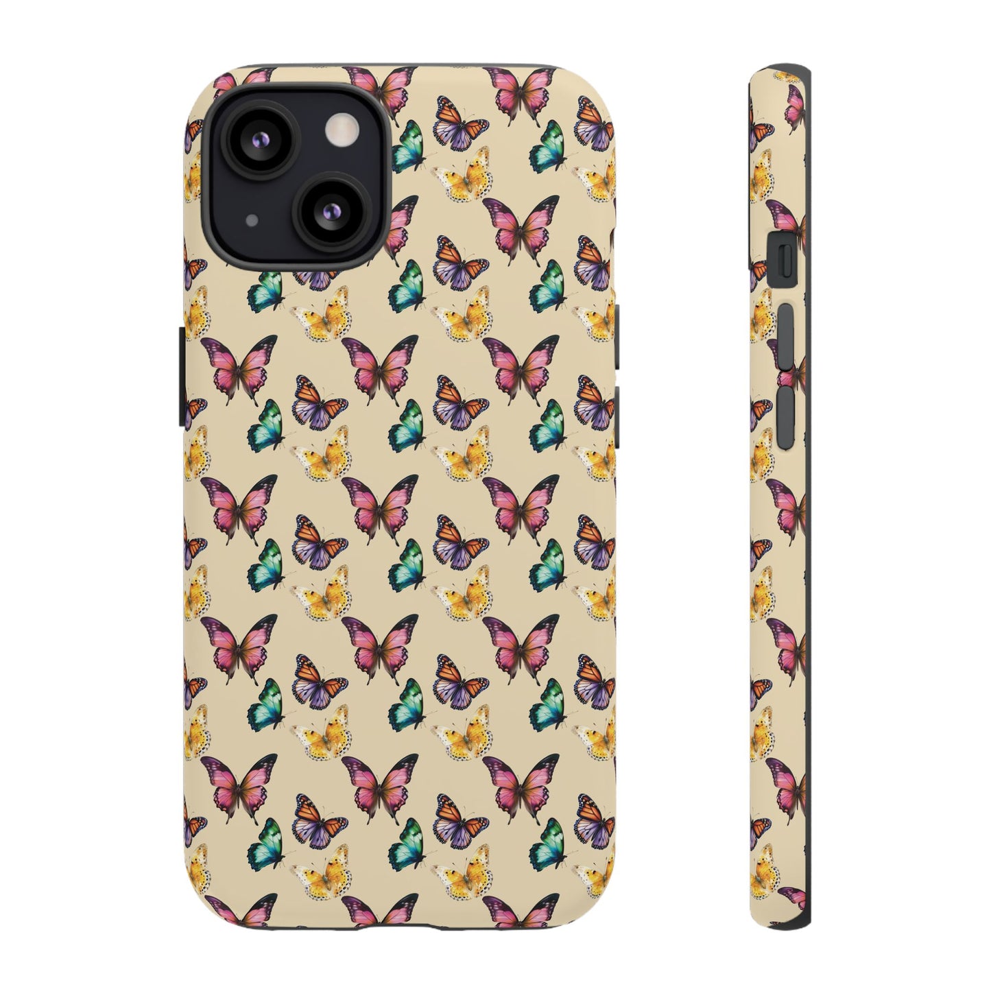 Butterfly Phone Case Cream