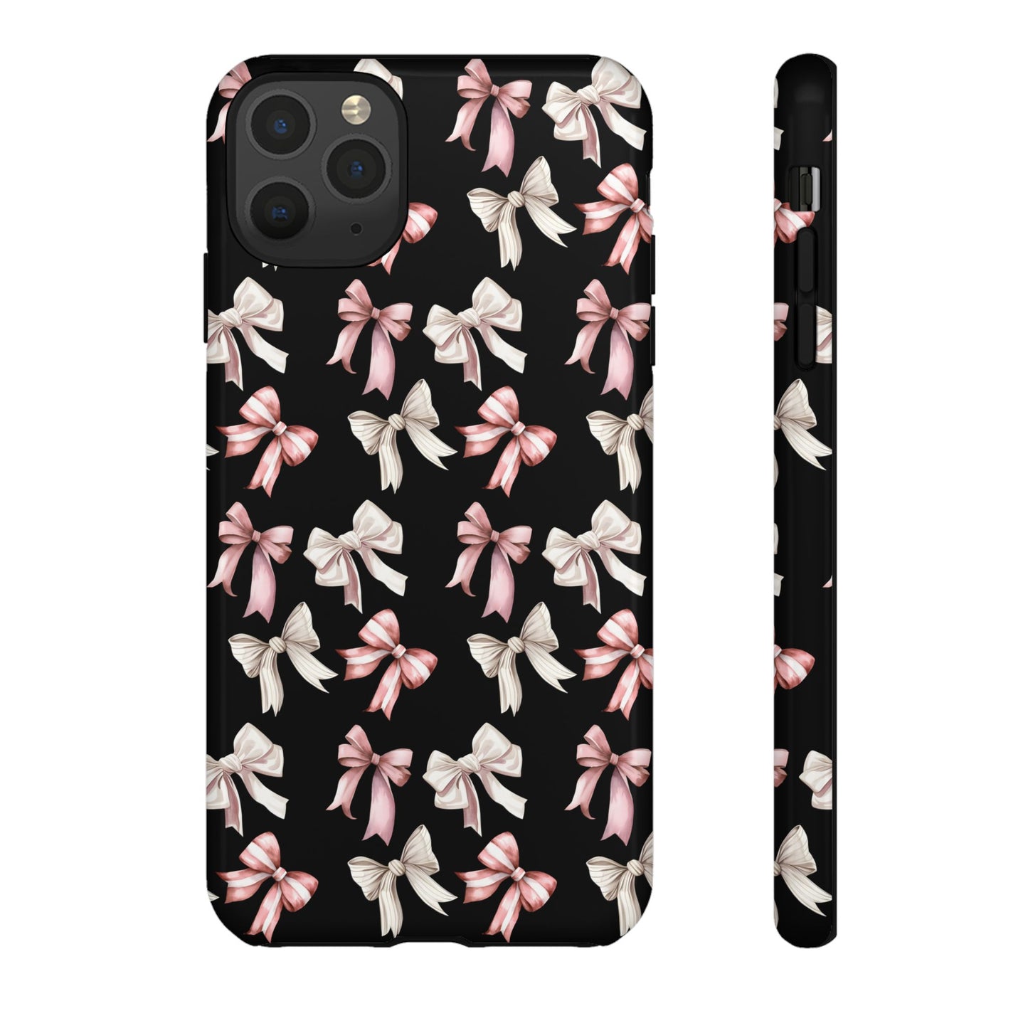 Bow Phone Case Black