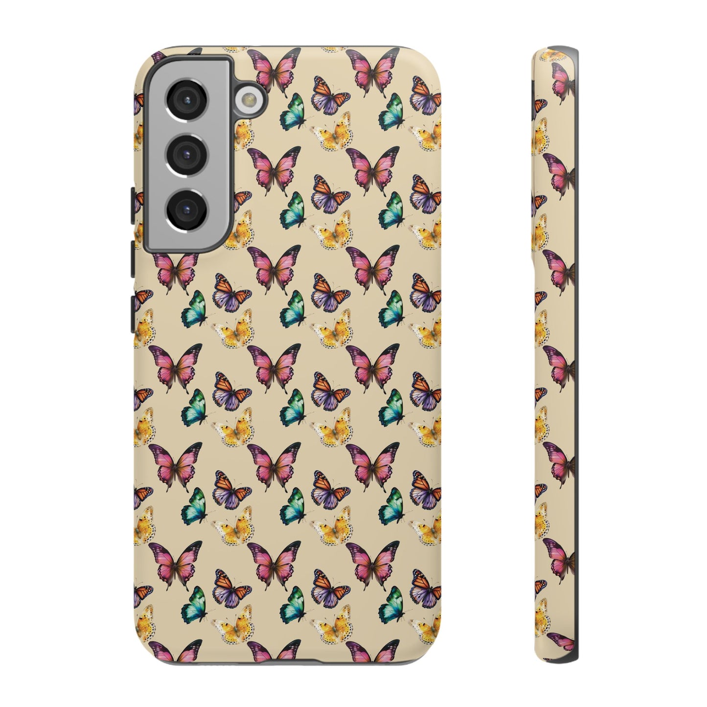 Butterfly Phone Case Cream