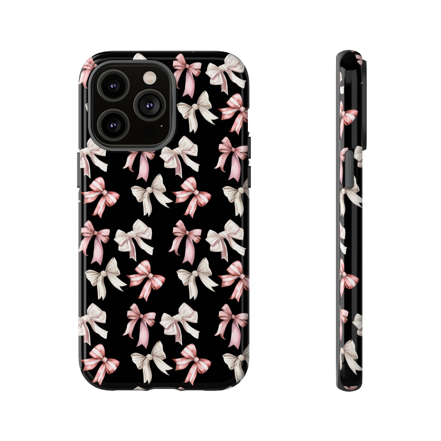 Bow Phone Case Black