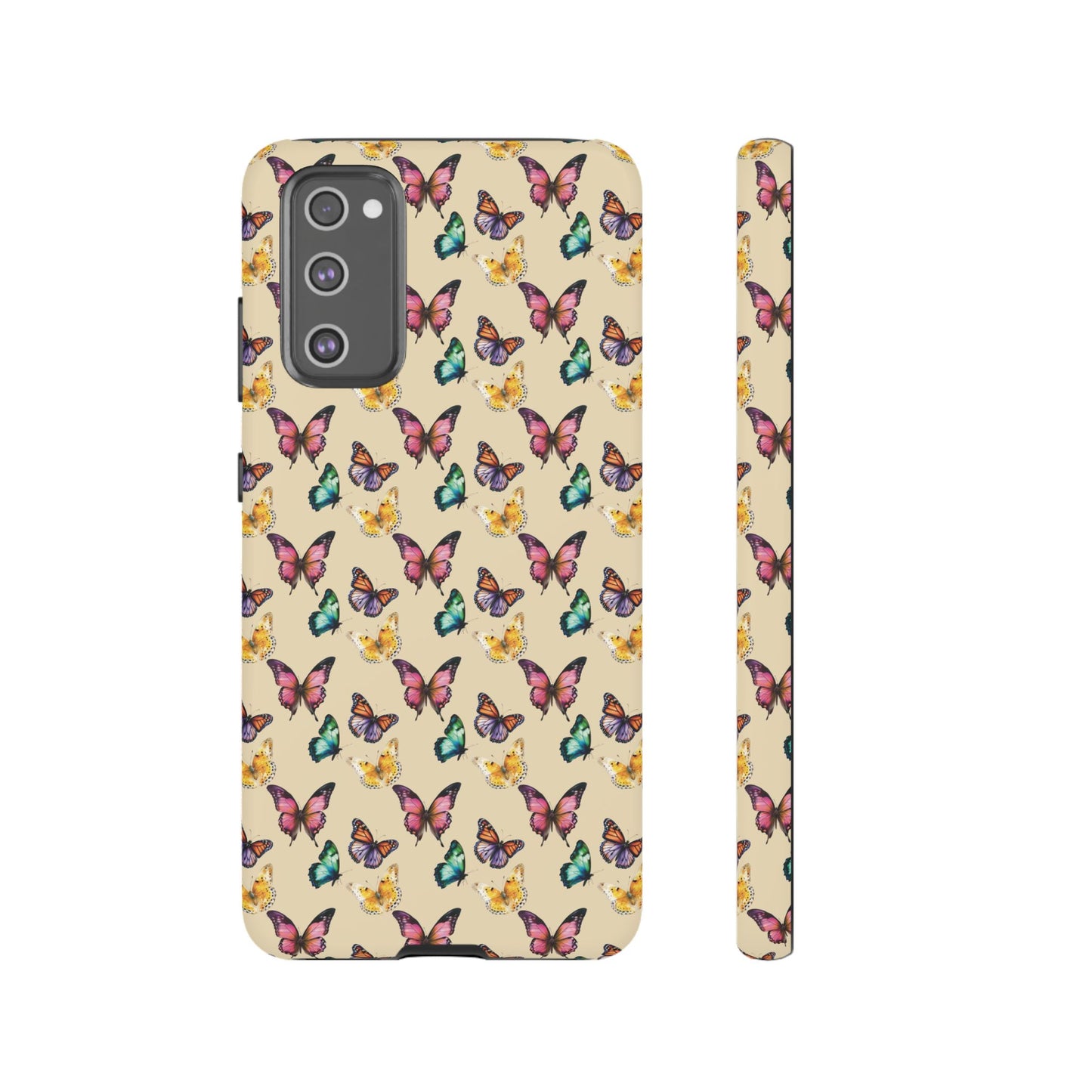 Butterfly Phone Case Cream