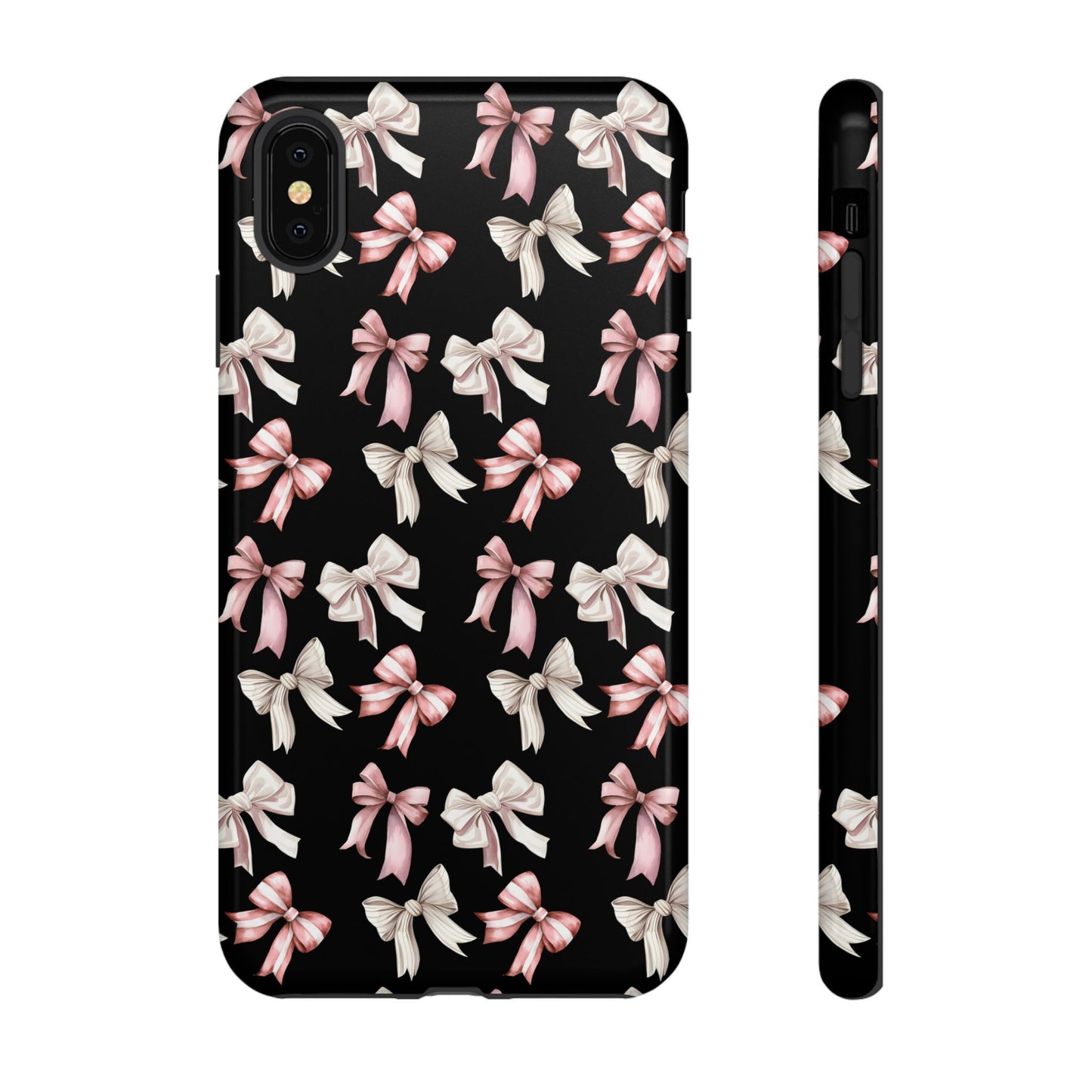 Bow Phone Case Black