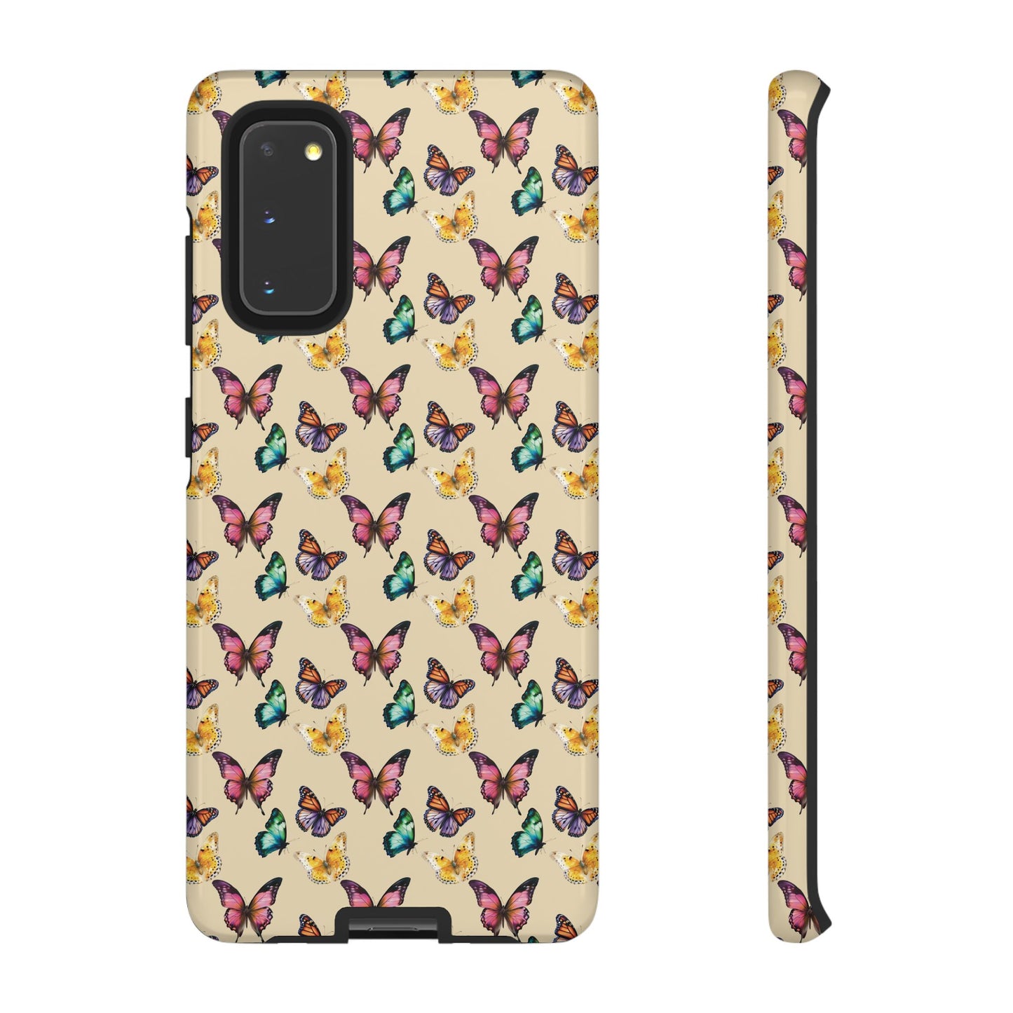 Butterfly Phone Case Cream