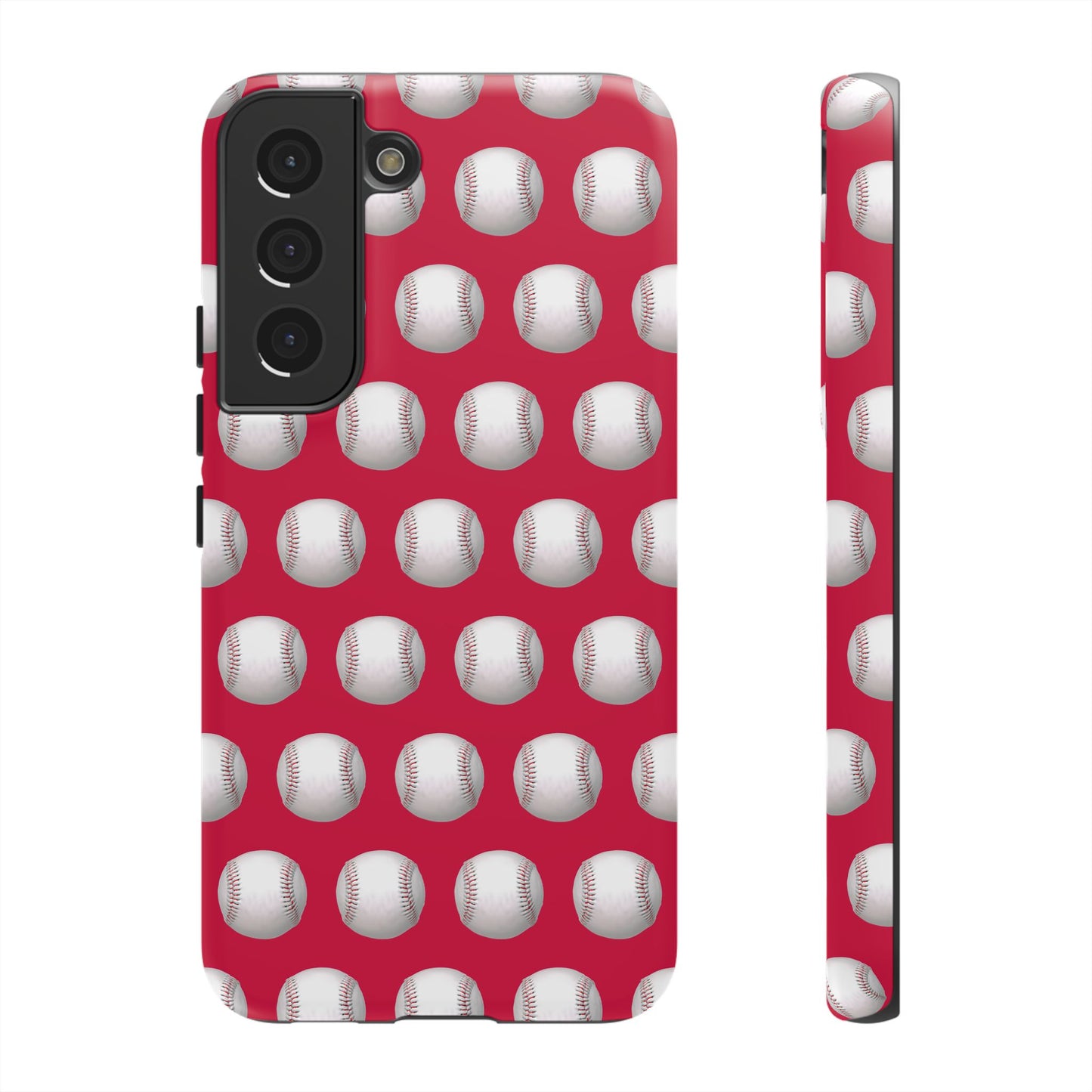 Baseball Phone Case Red
