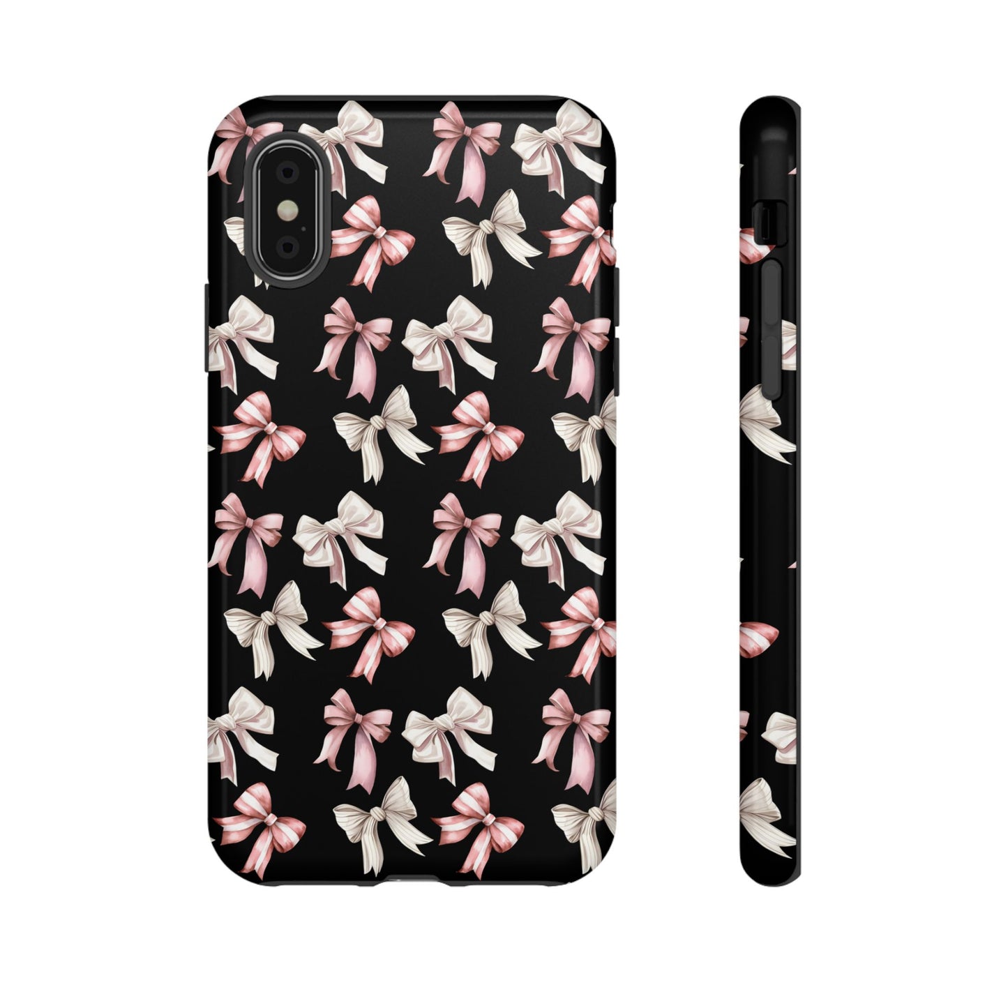 Bow Phone Case Black