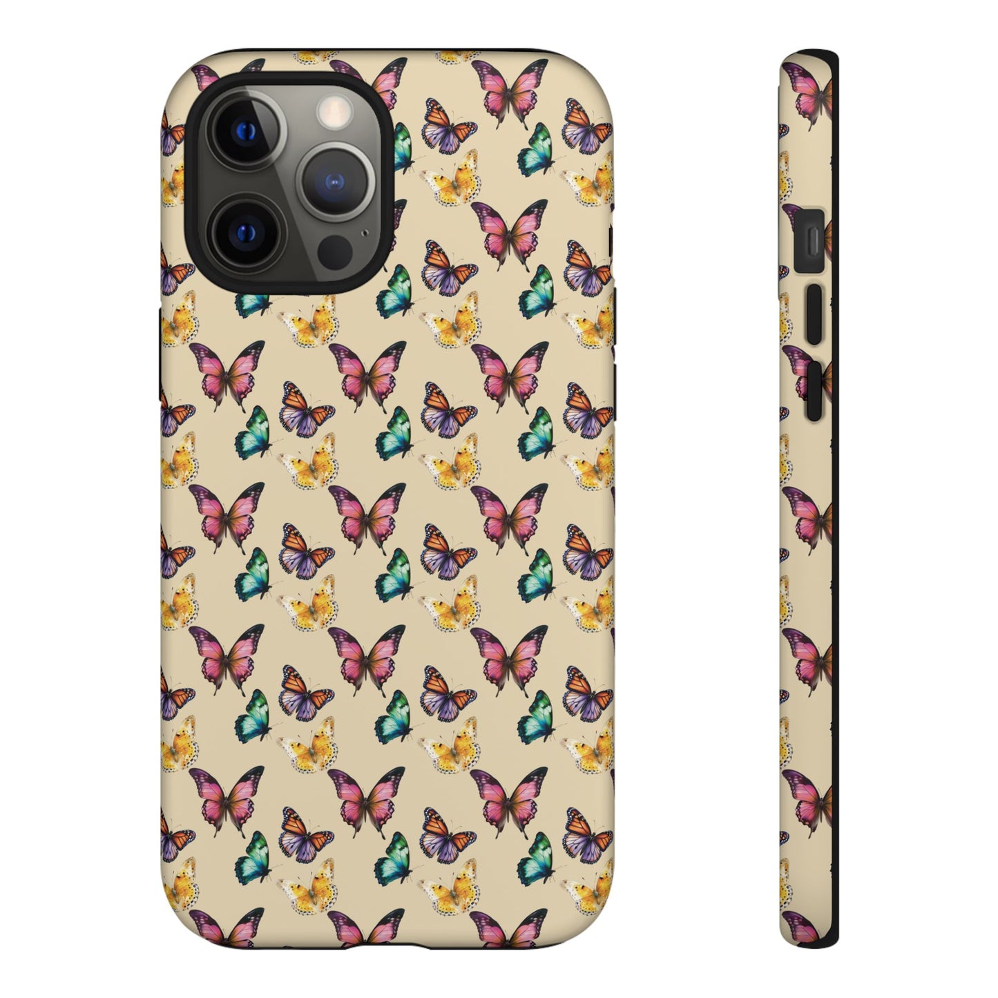 Butterfly Phone Case Cream