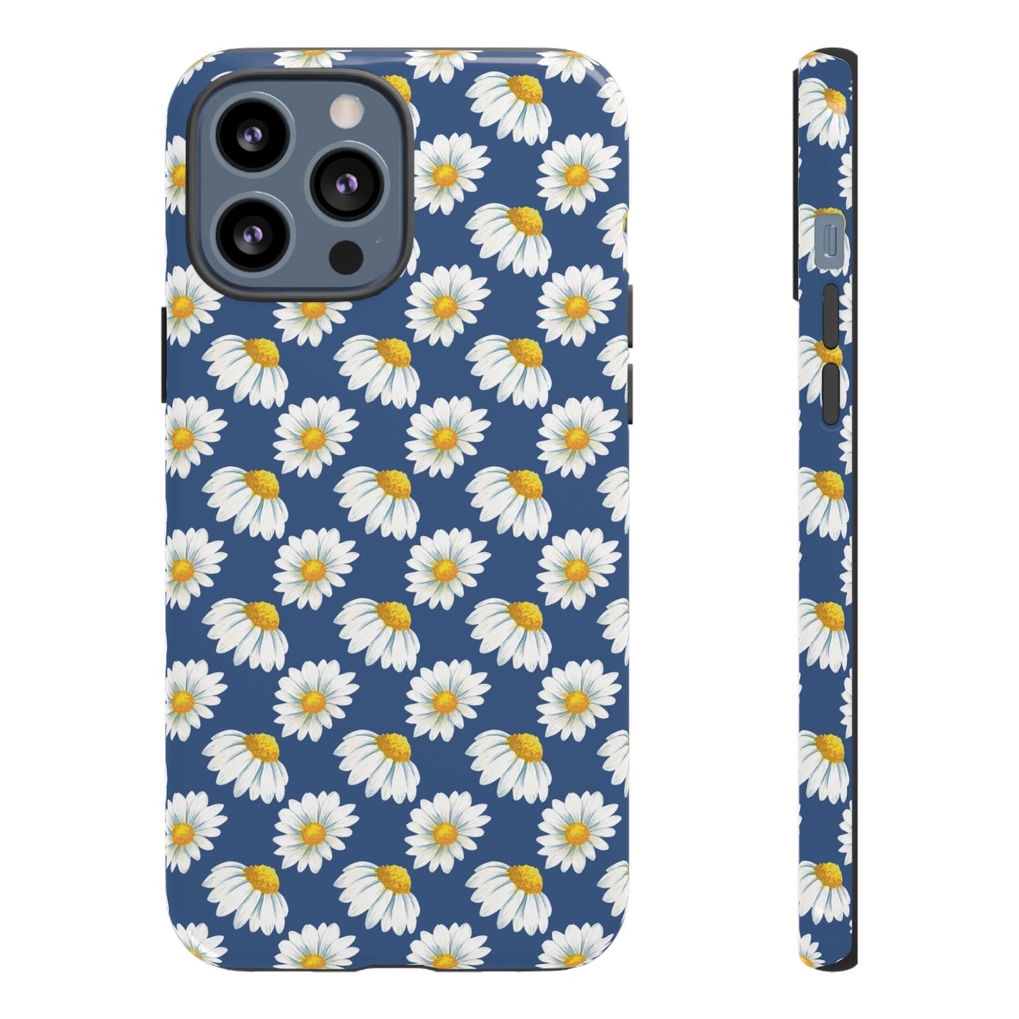 Daisy Phone Case Blue
