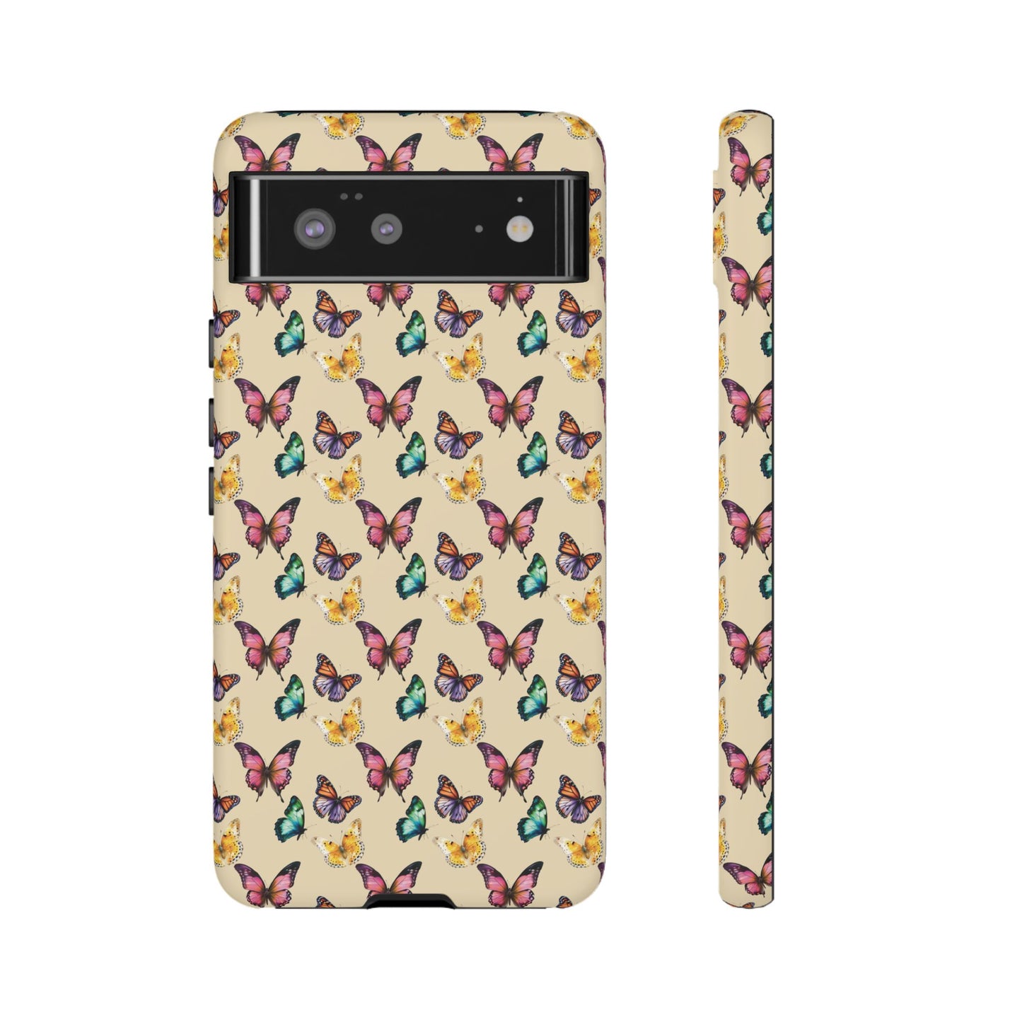 Butterfly Phone Case Cream