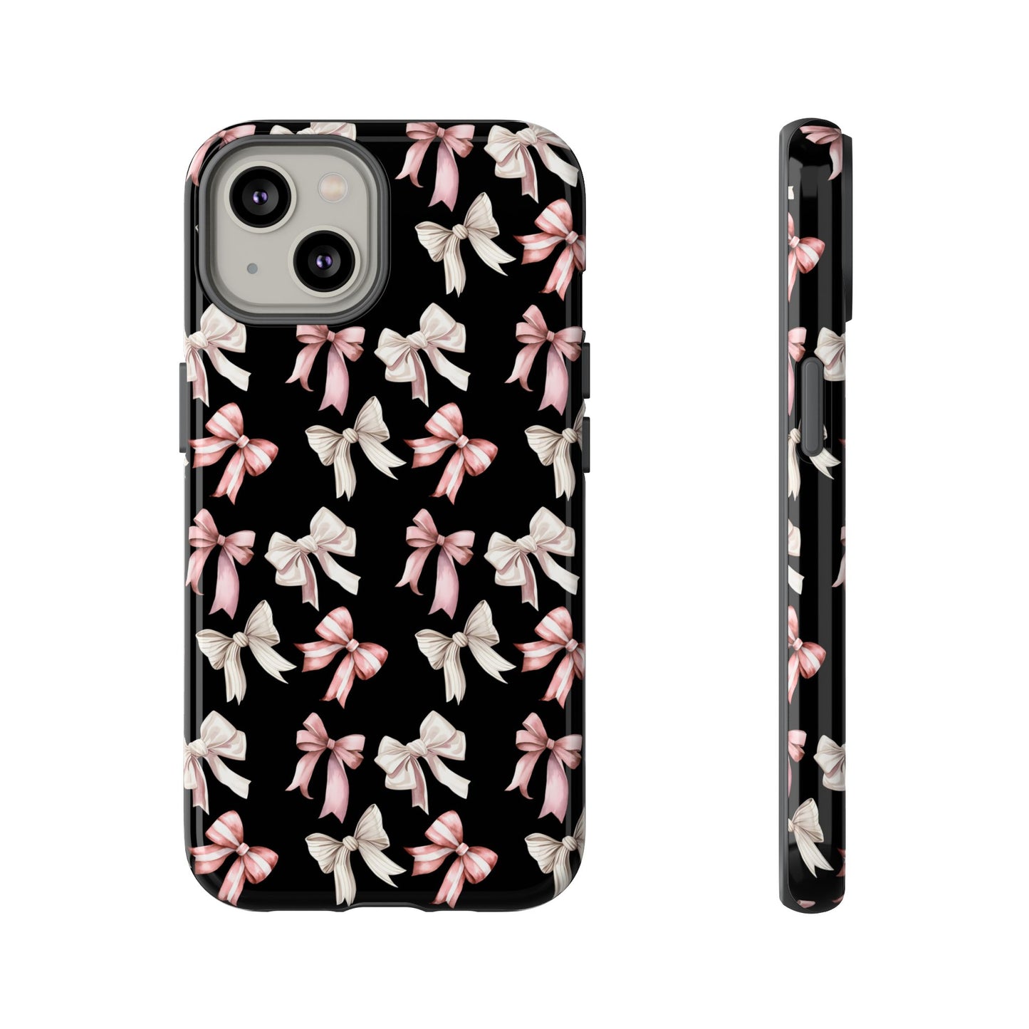Bow Phone Case Black