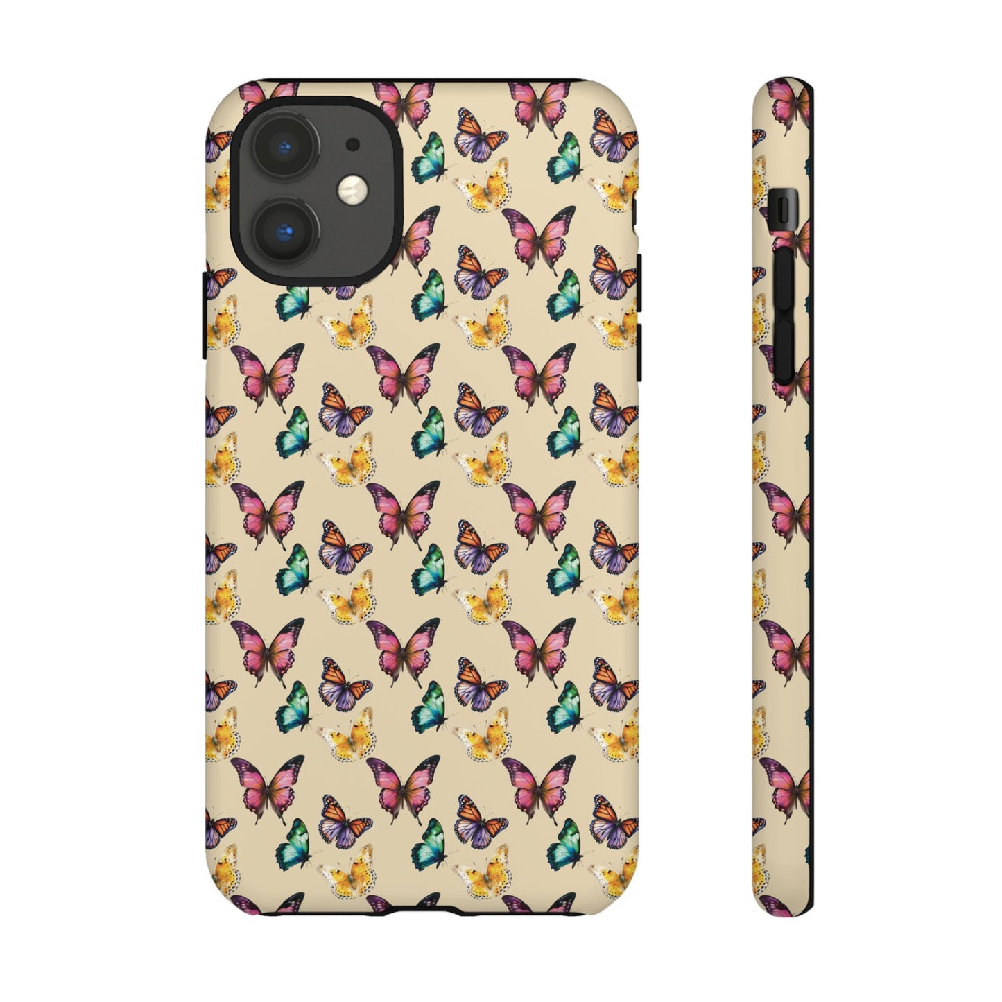 Butterfly Phone Case Cream