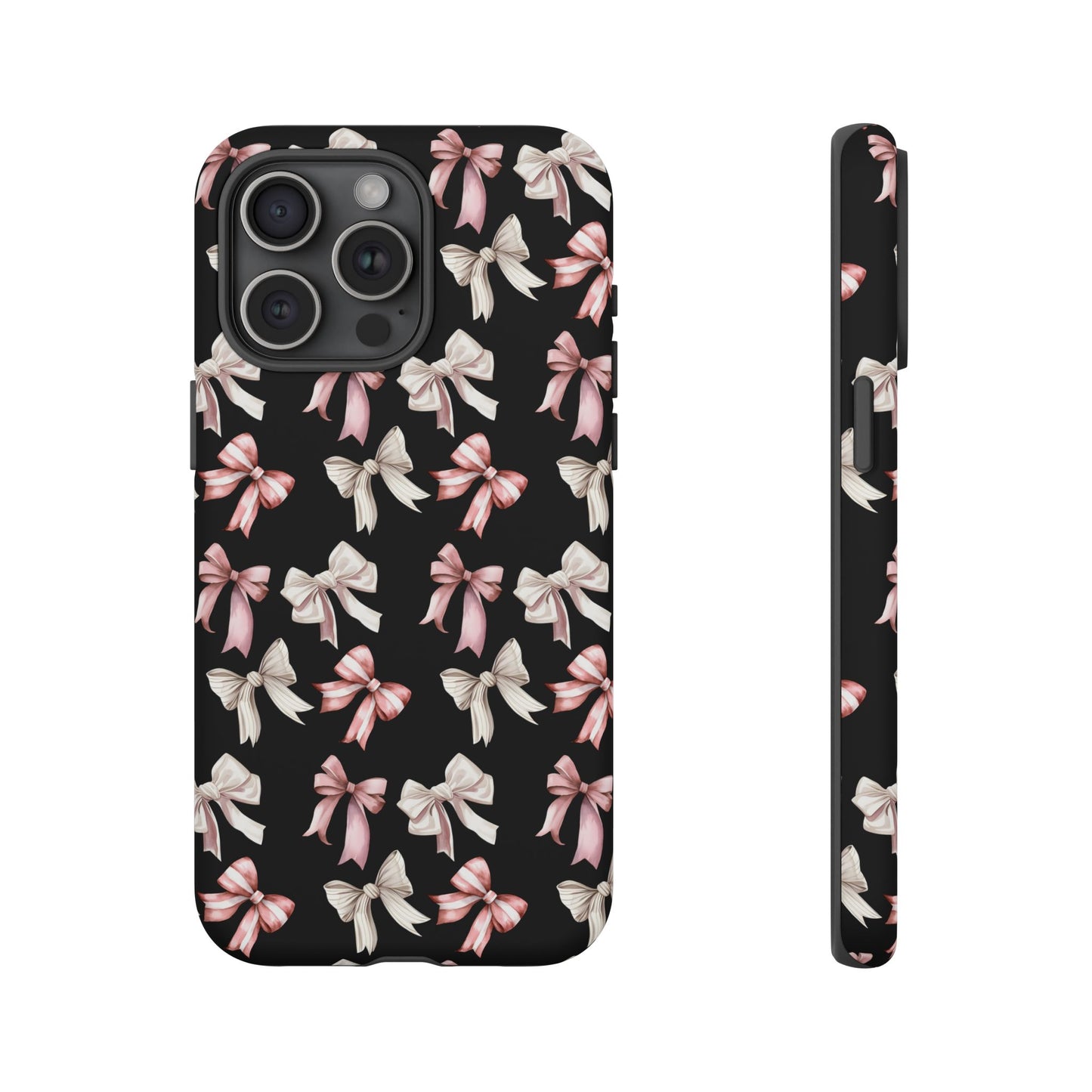 Bow Phone Case Black
