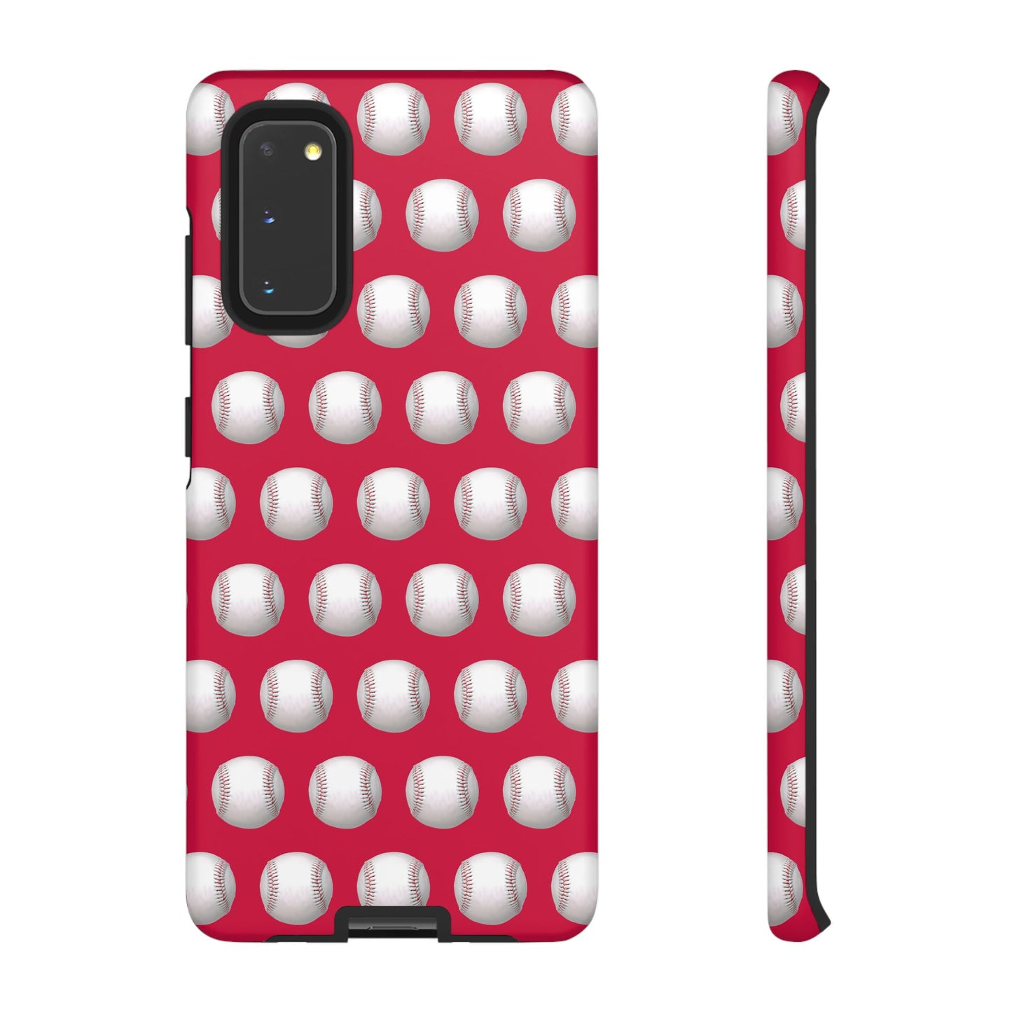 Baseball Phone Case Red