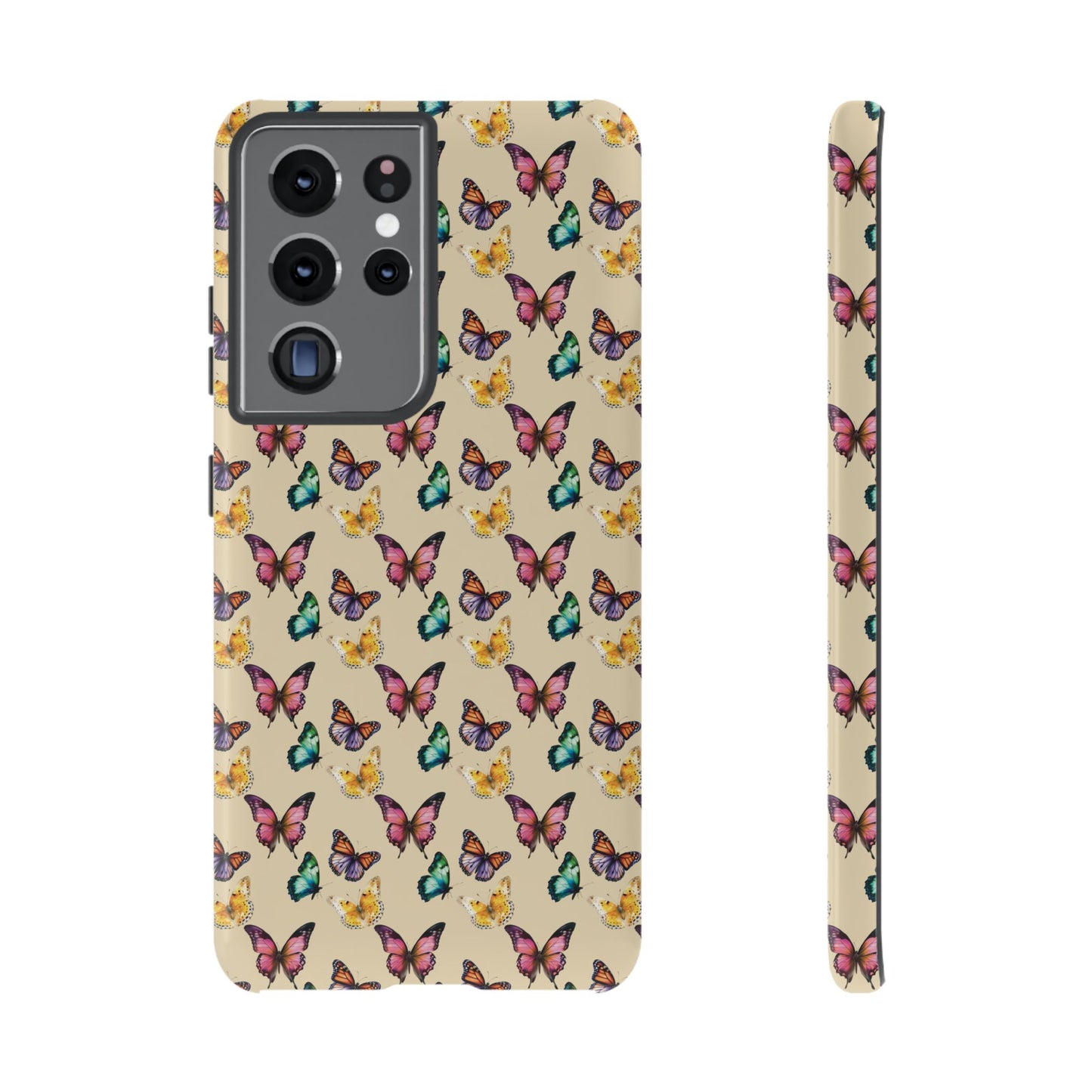 Butterfly Phone Case Cream