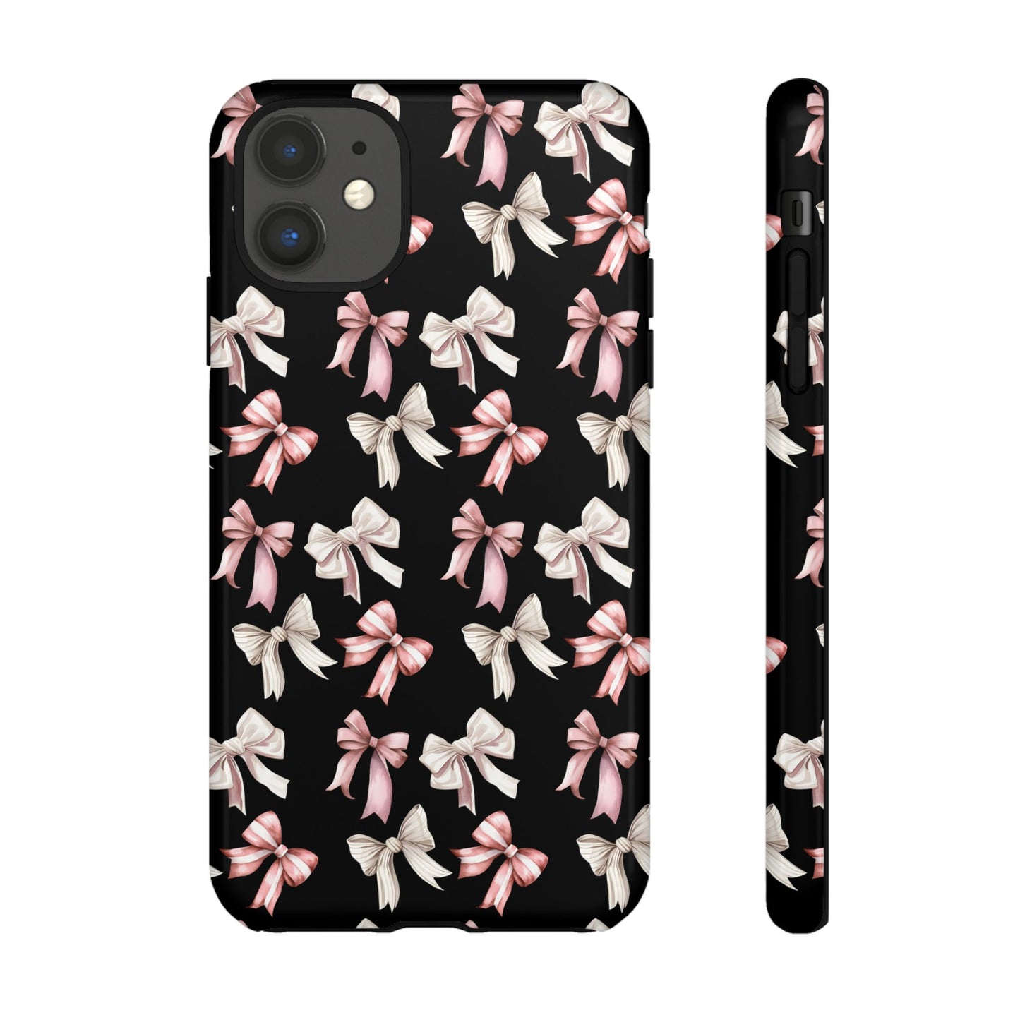 Bow Phone Case Black