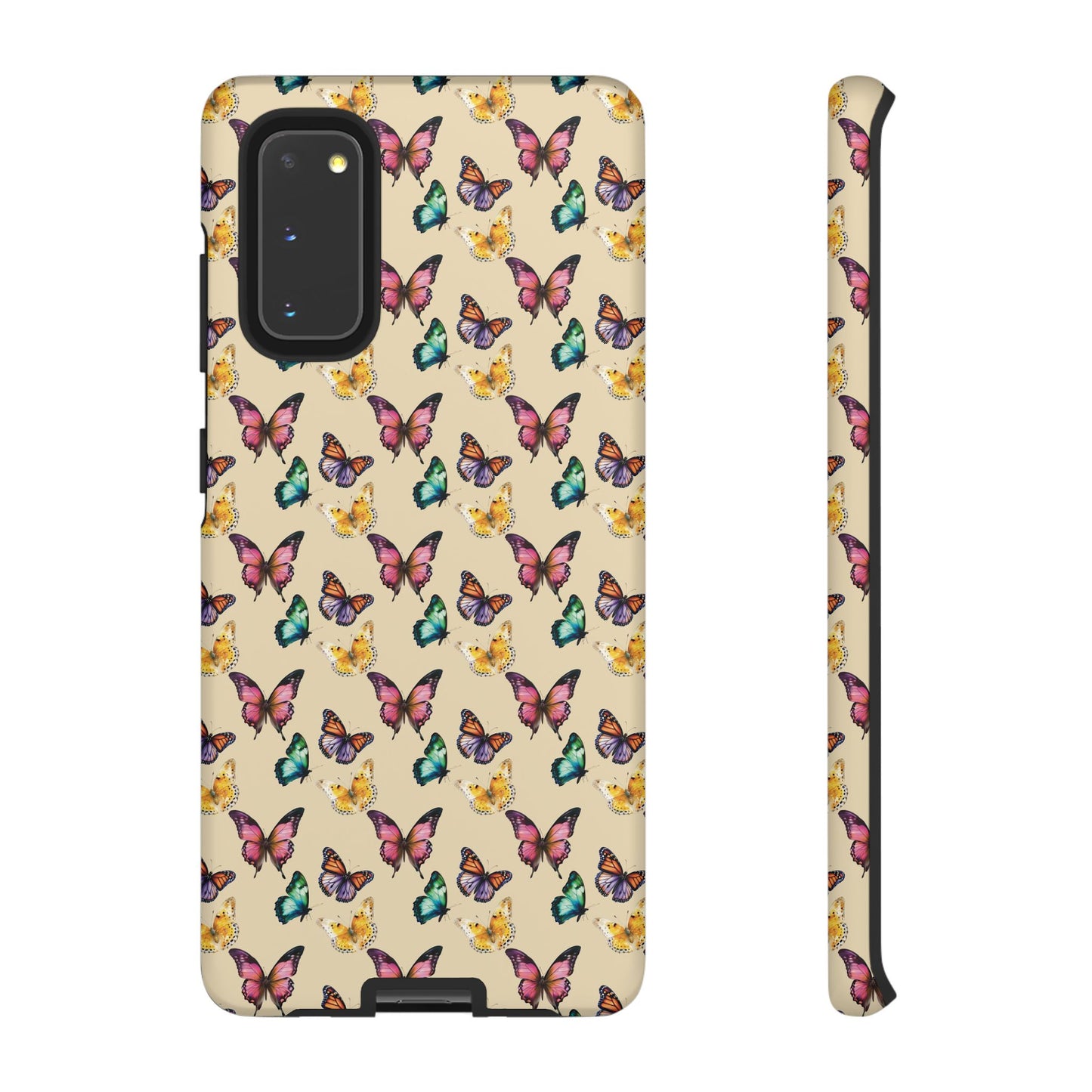 Butterfly Phone Case Cream