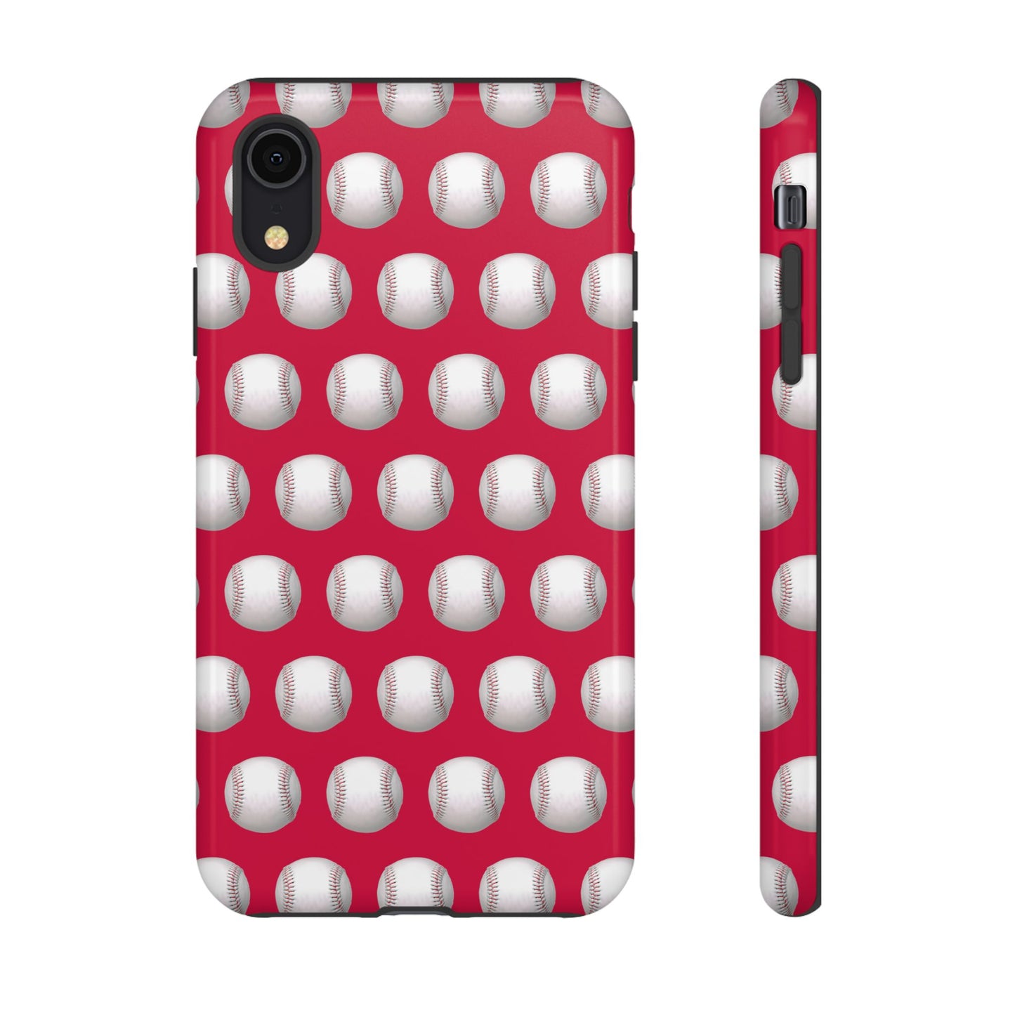 Baseball Phone Case Red