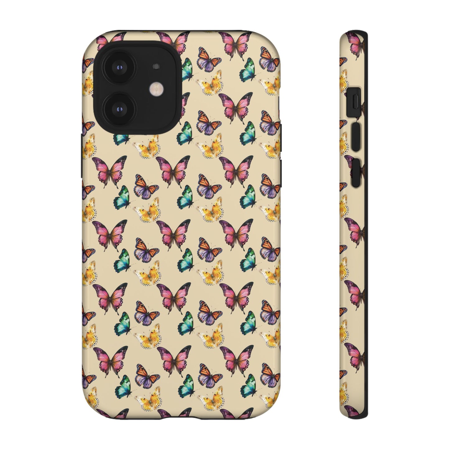Butterfly Phone Case Cream
