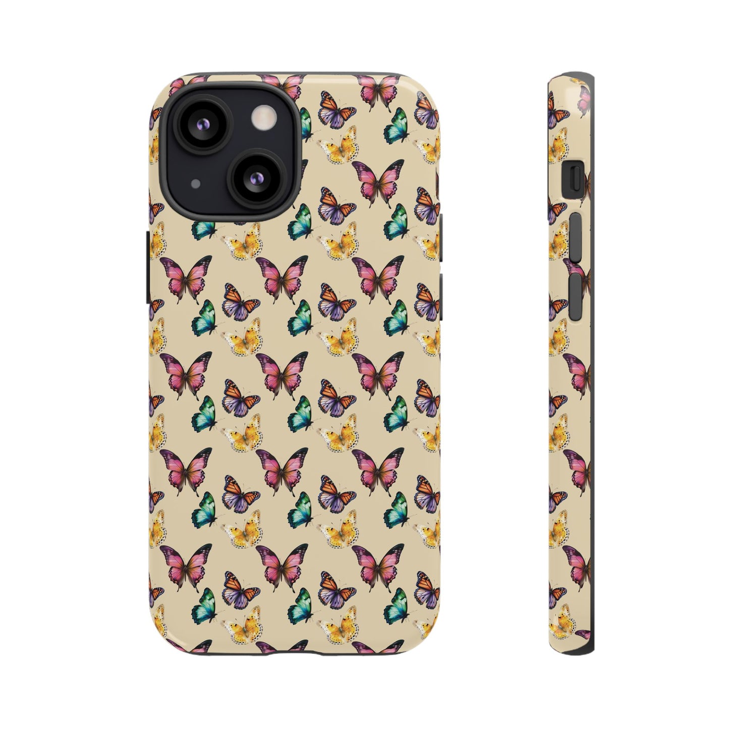 Butterfly Phone Case Cream
