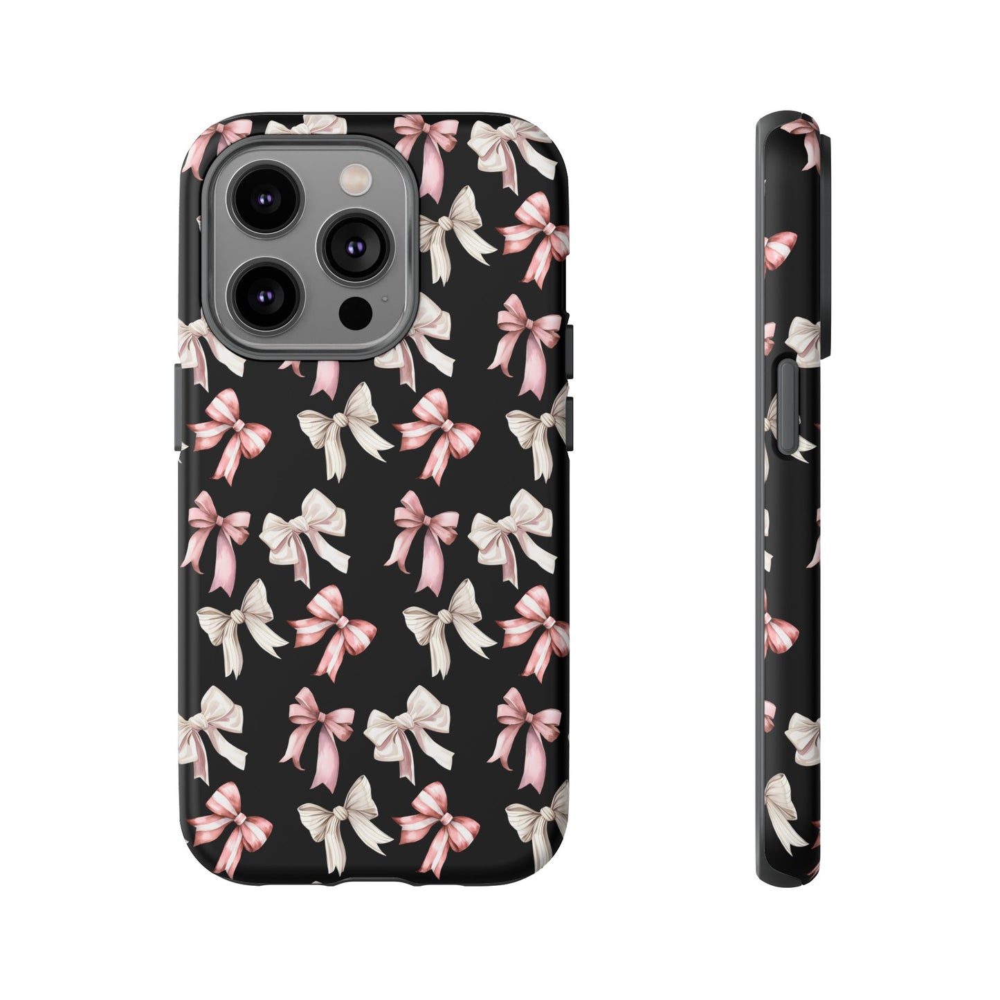 Bow Phone Case Black