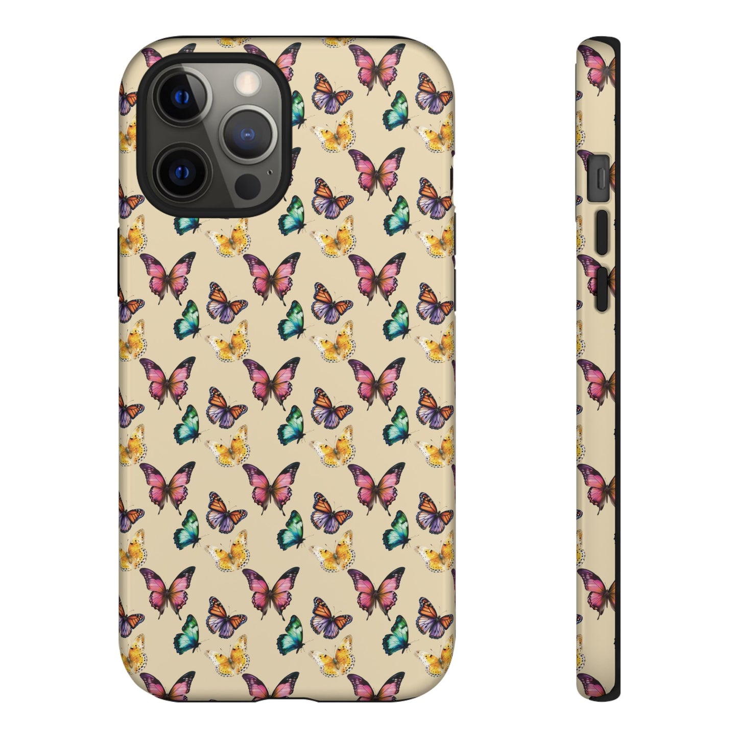 Butterfly Phone Case Cream