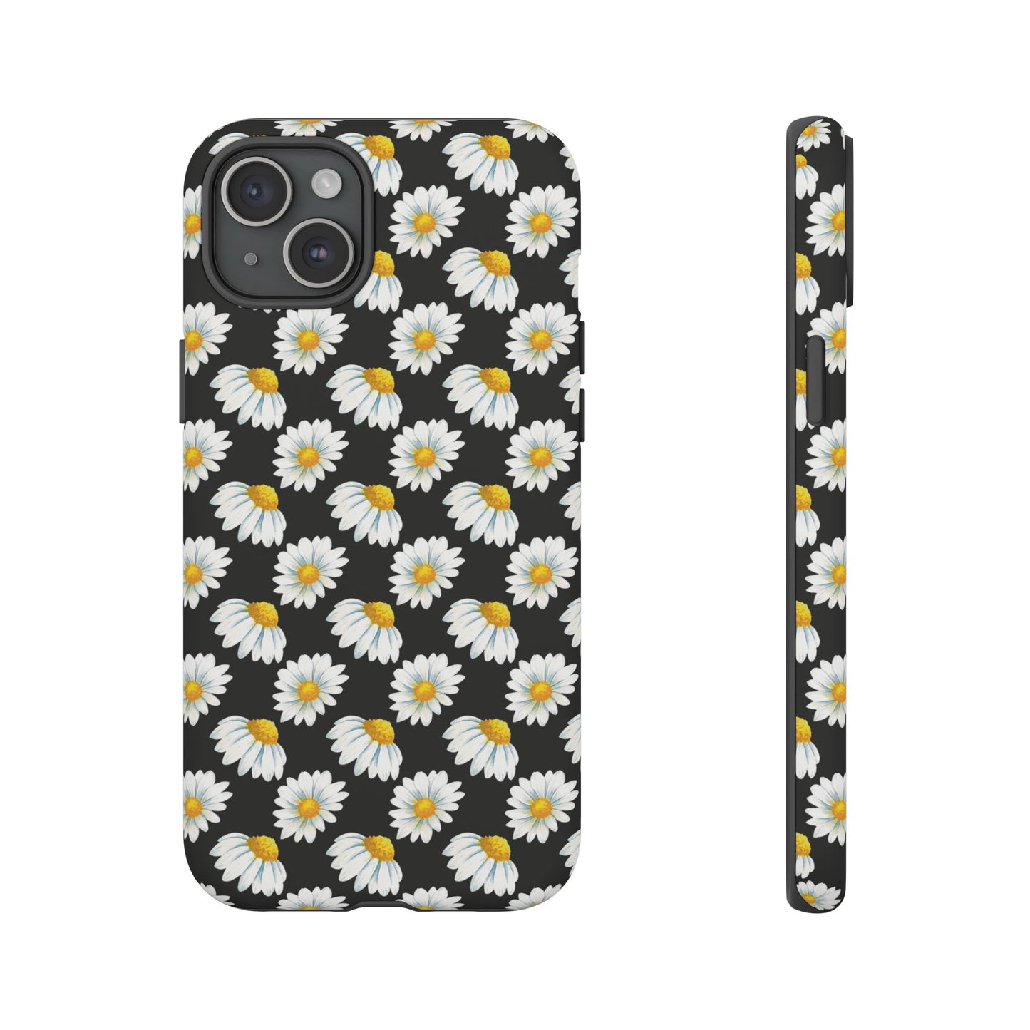 Daisy Phone Case Black