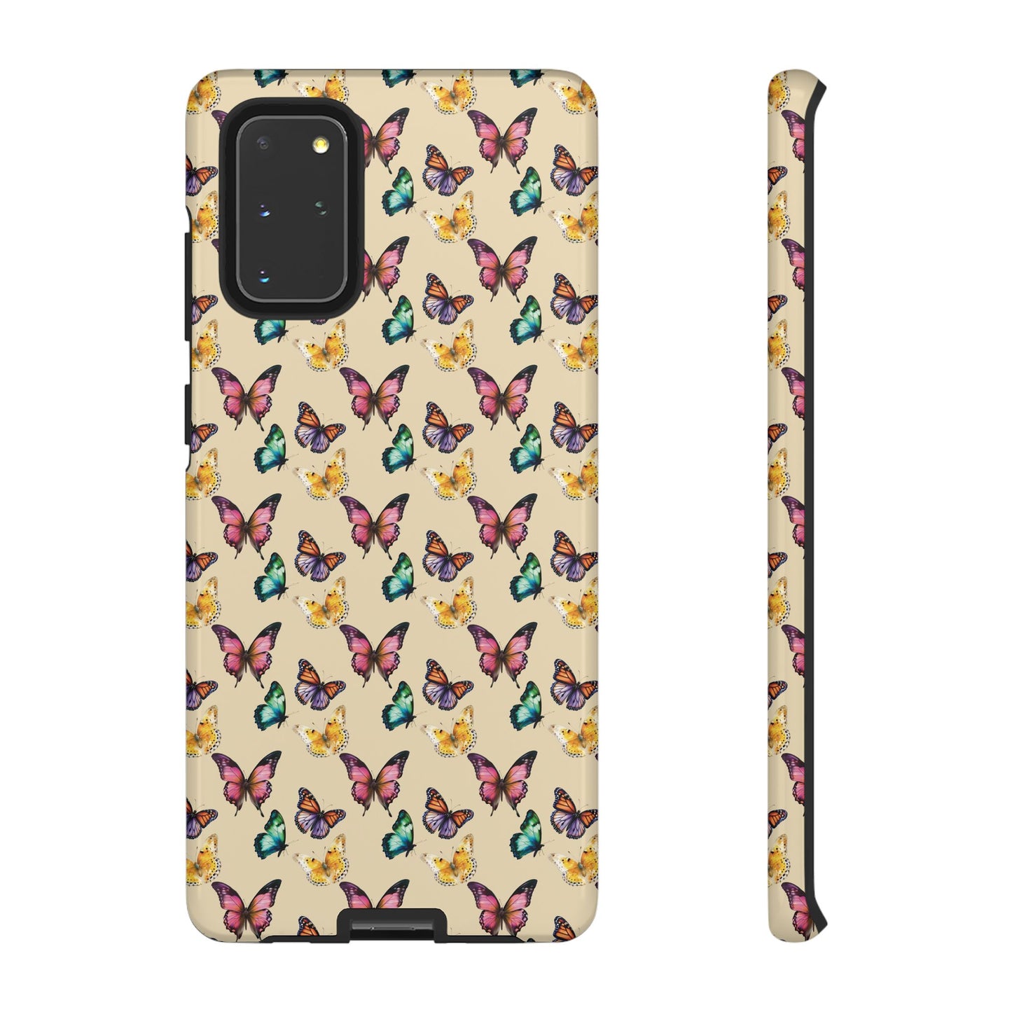 Butterfly Phone Case Cream