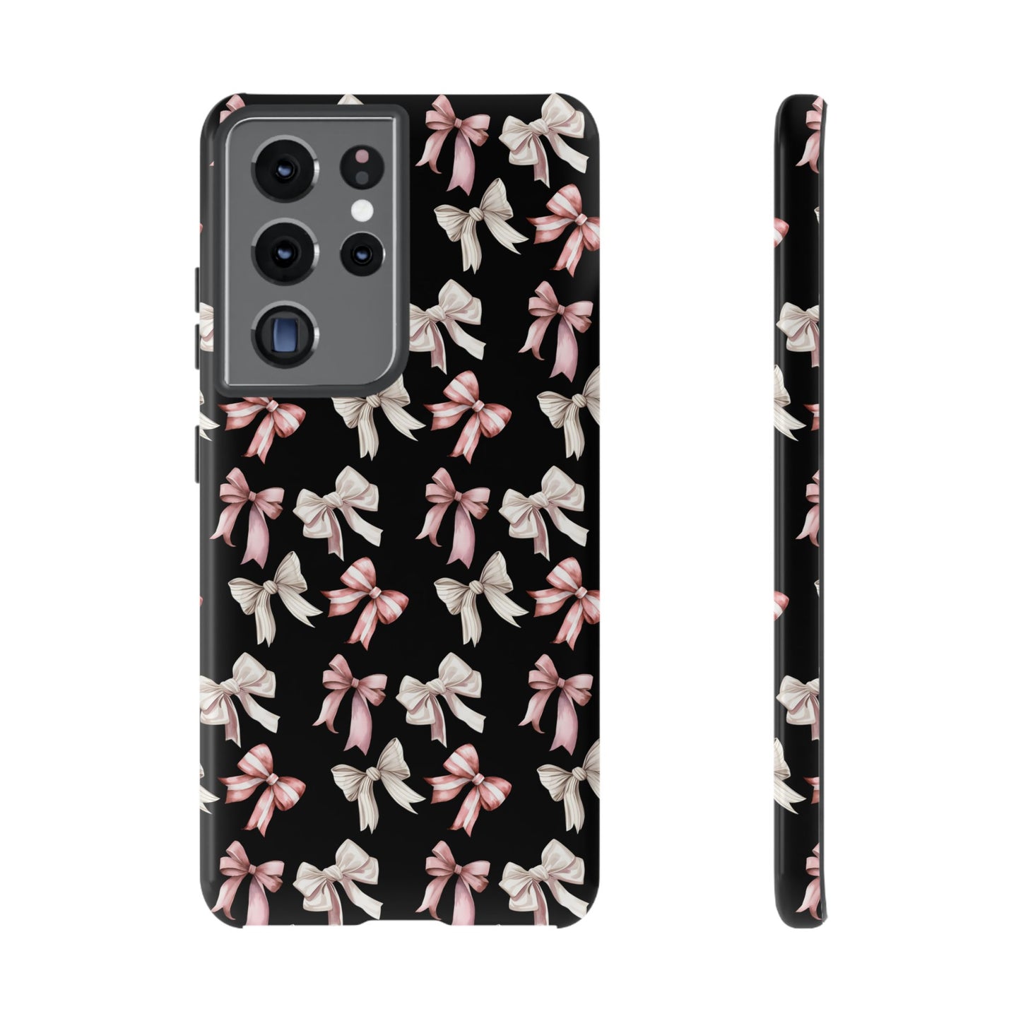 Bow Phone Case Black