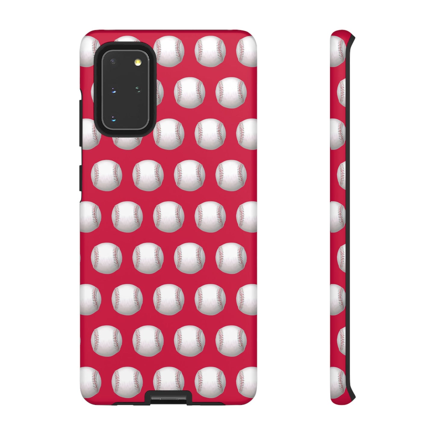 Baseball Phone Case Red