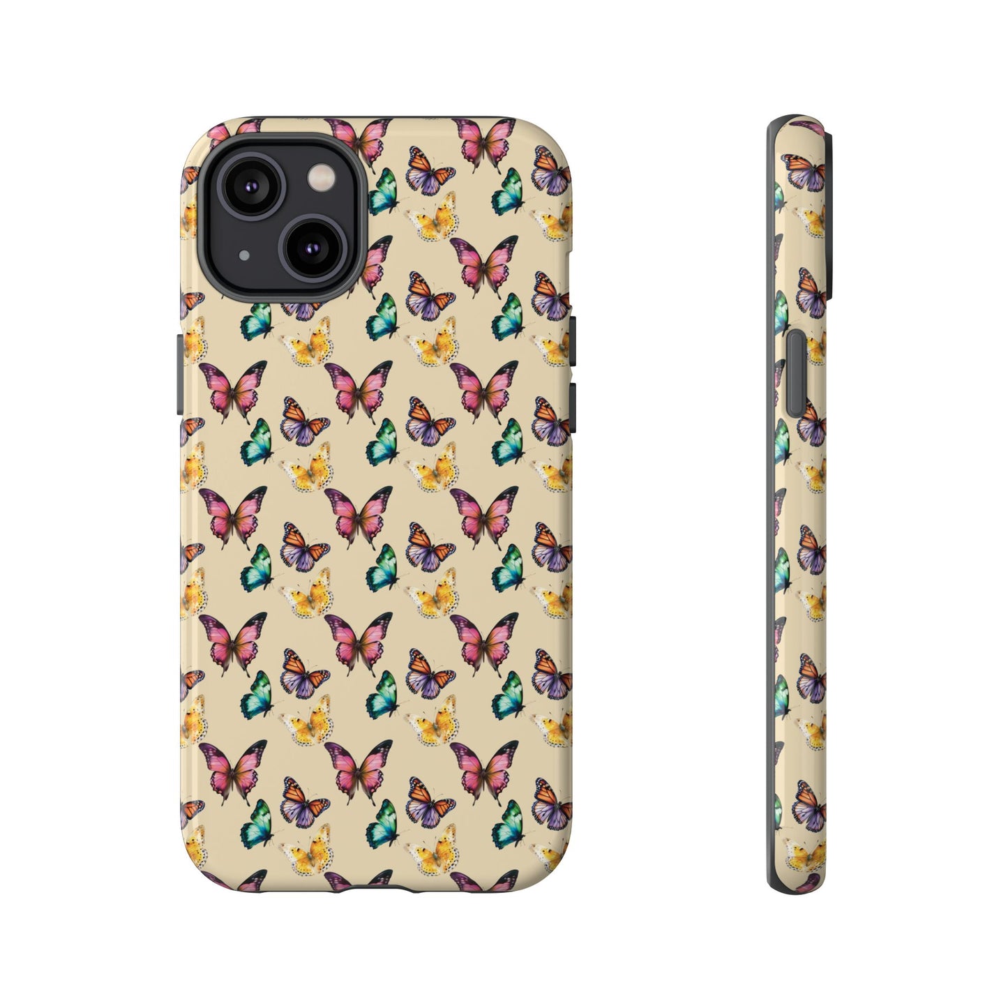 Butterfly Phone Case Cream