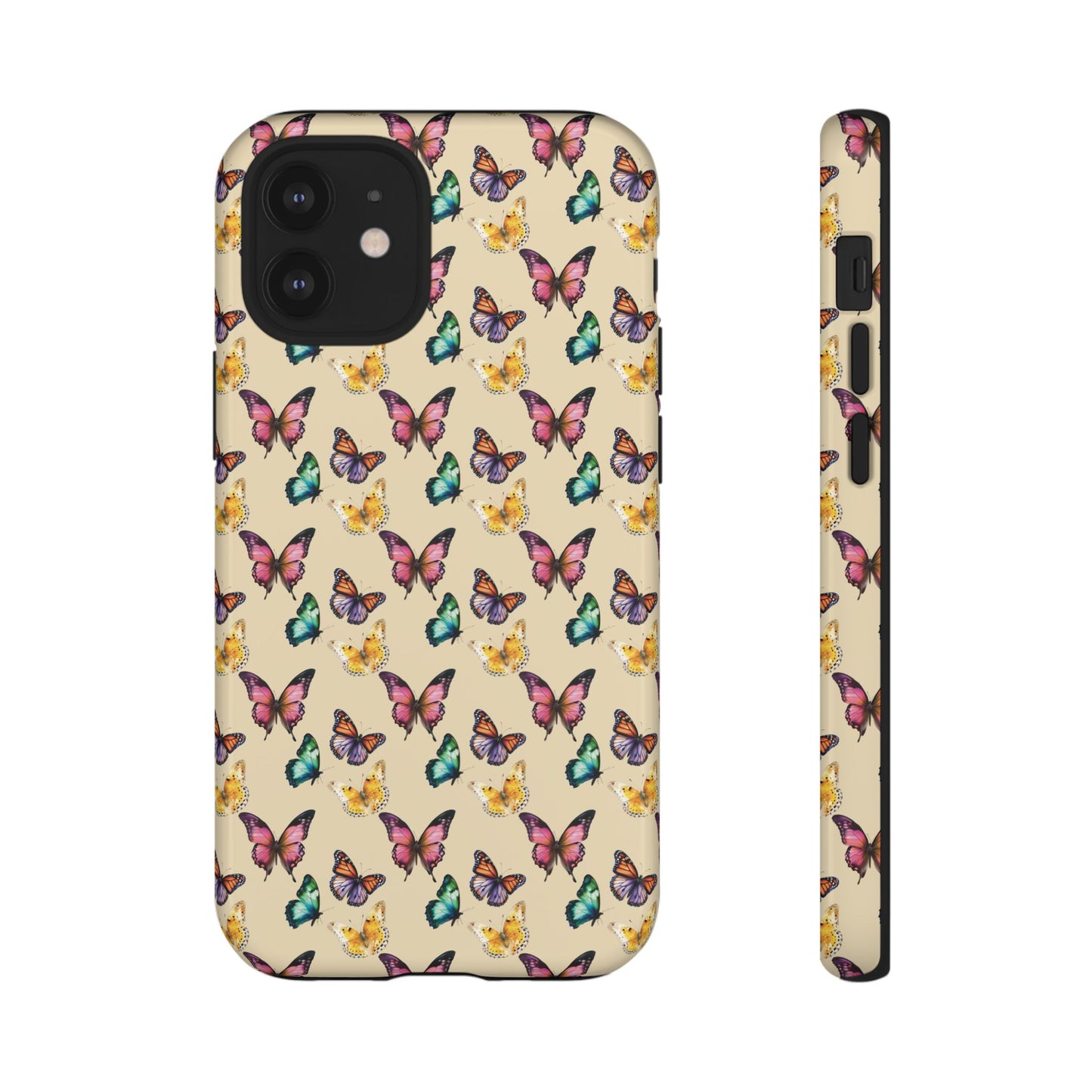 Butterfly Phone Case Cream
