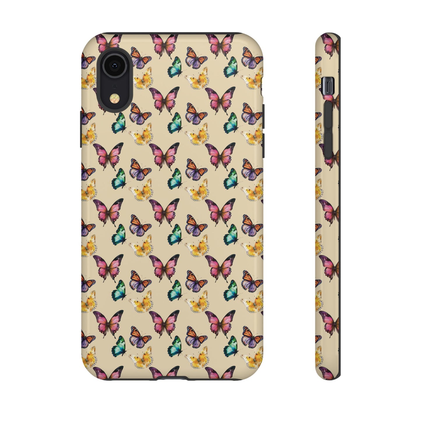 Butterfly Phone Case Cream