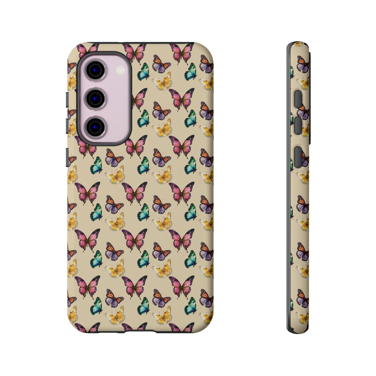 Butterfly Phone Case Cream