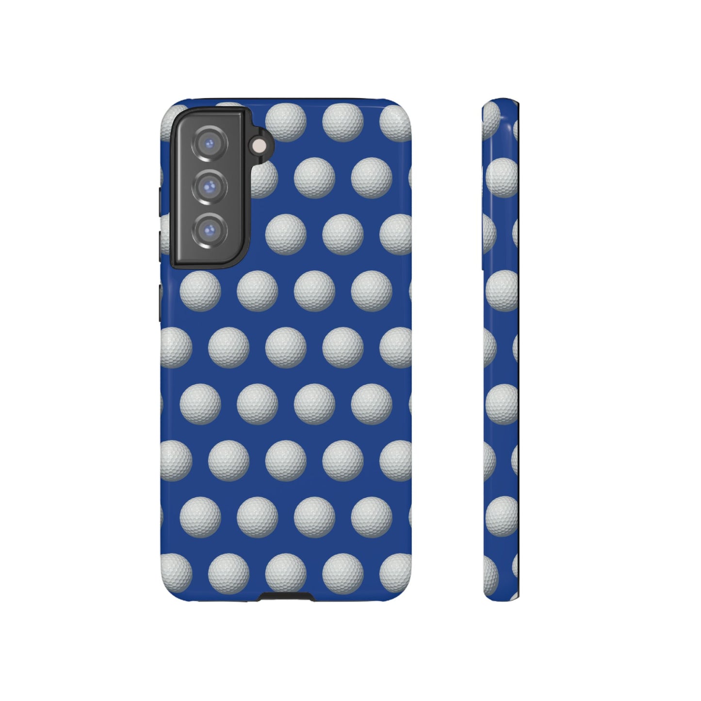 Golf Ball Phone Case Blue