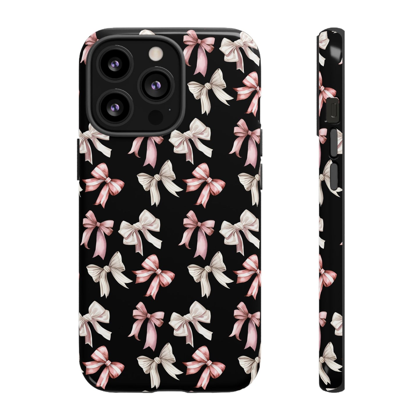 Bow Phone Case Black