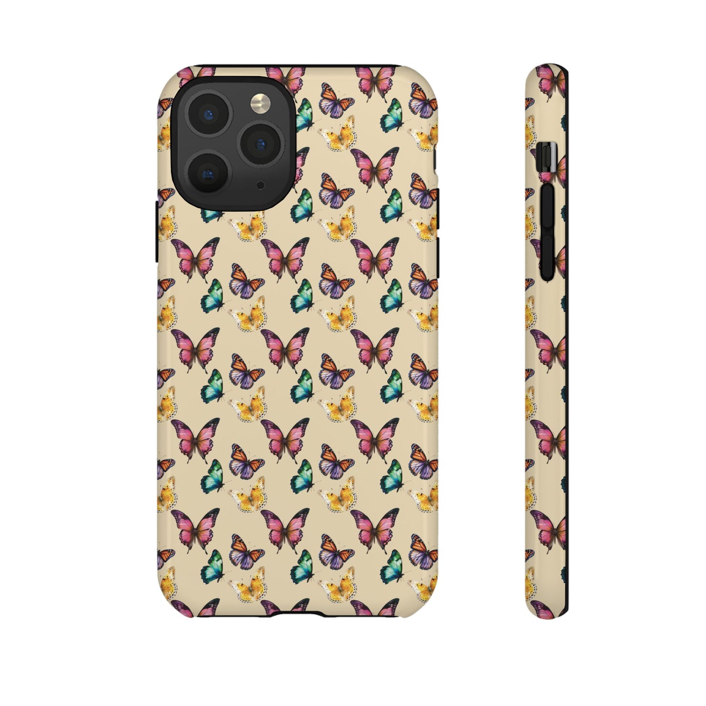 Butterfly Phone Case Cream