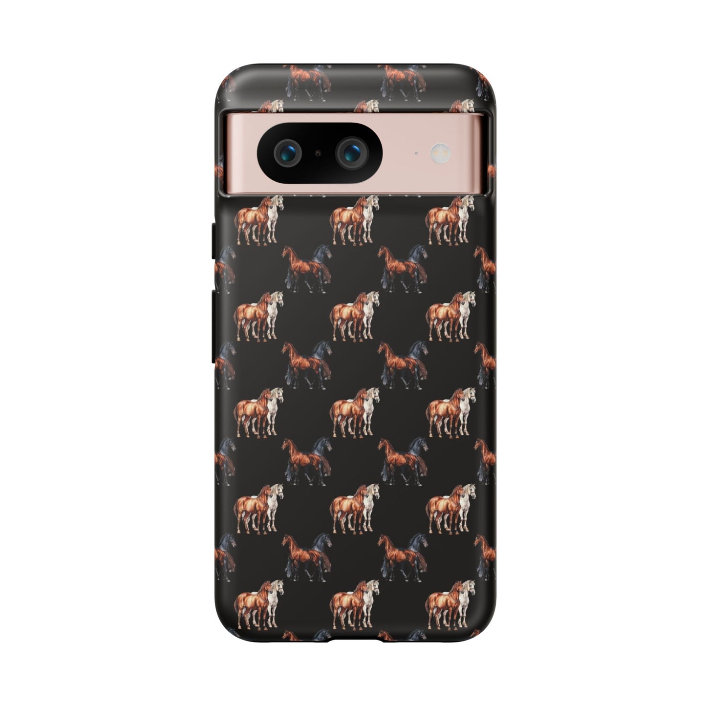 Horse Phone Case Black